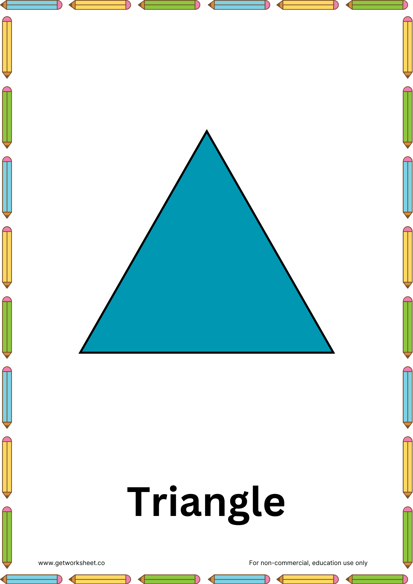 Shapes flashcards 4
