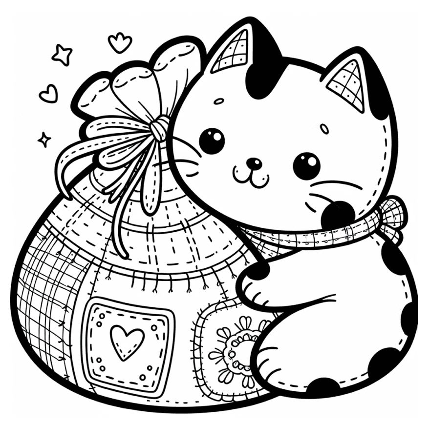 Free hello kitty coloring pages